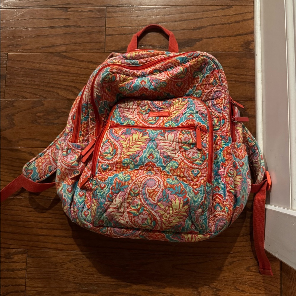 Vera Bradley Multicolor Paisley Backpack